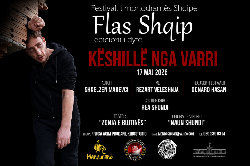 KËSHILLË NGA VARRI është një monodramë me mesazh të fortë artistik dhe emocional, që sjell reflektim për jetën, kujtesën dhe ndërgjegjen njerëzore. Një performancë që pritet të lërë gjurmë tek publiku.